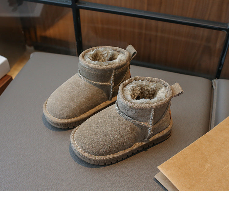 PREORDER: Faux Fur and Suede Mini Boots 9.2.25