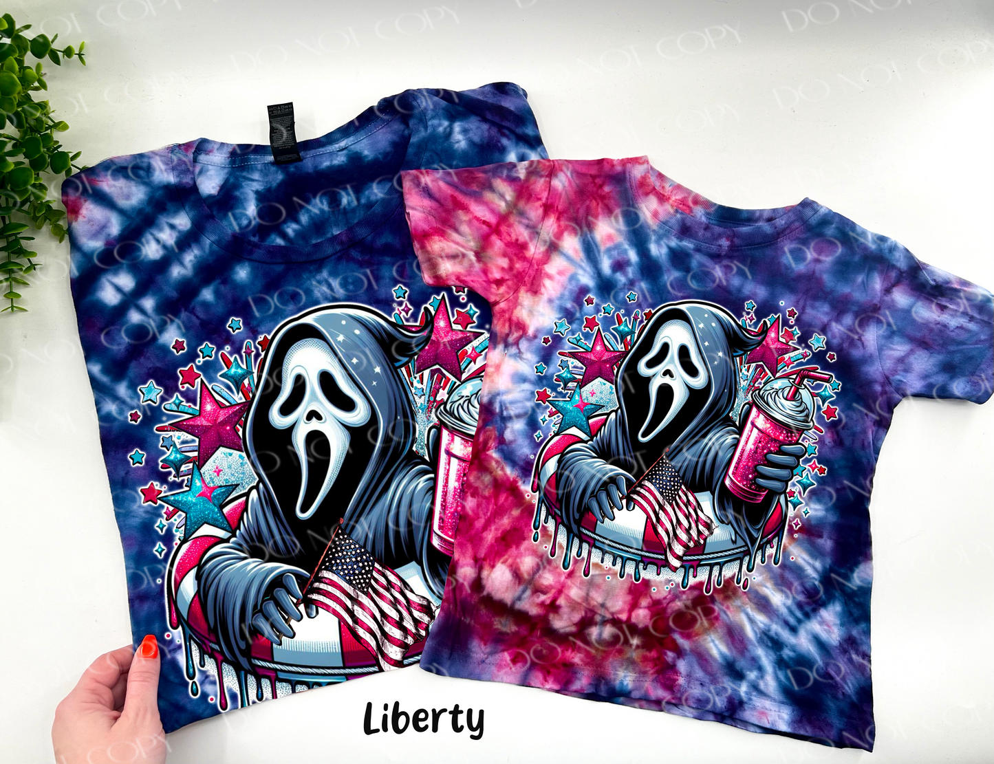 Gh*stf@ce Americana - Liberty Ice Dye - YOUTH & ADULT