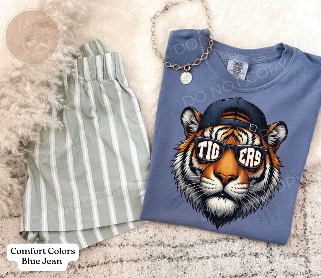 Tigers Mascot Head - Custom