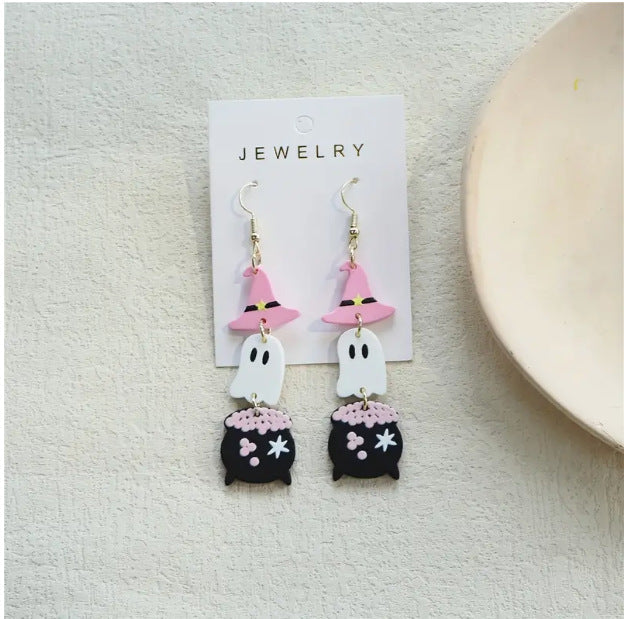 Cutsie Halloween Earrings