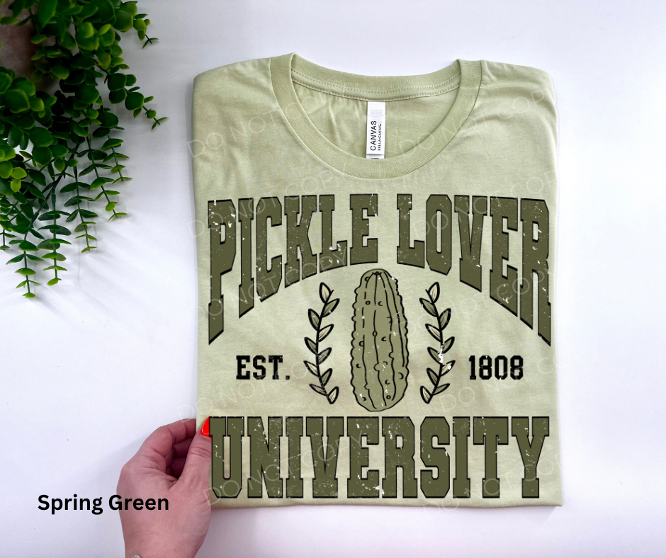 Pickle Lover University - Custom
