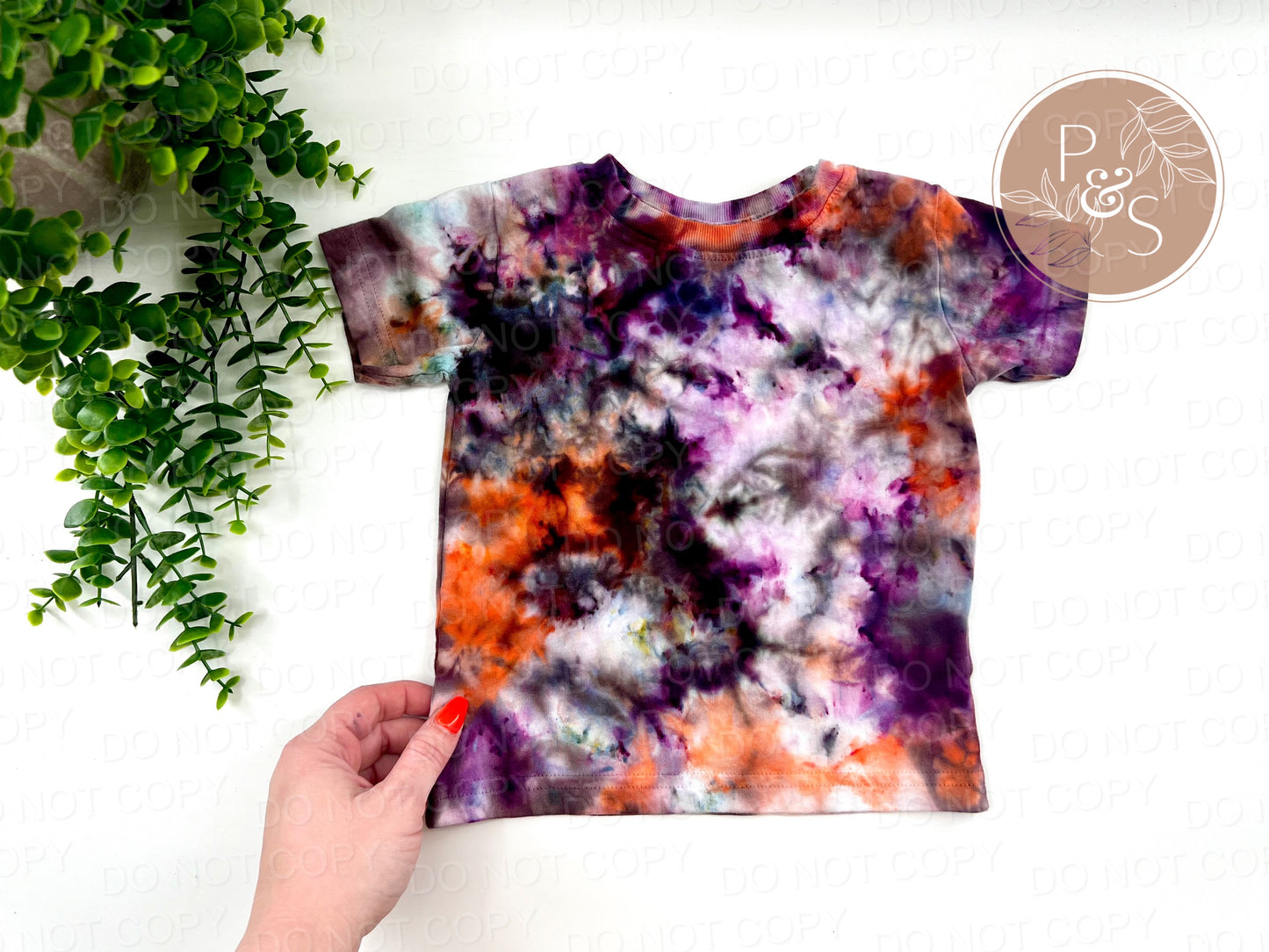 Trick Or Treat - Ice Dyed Blank