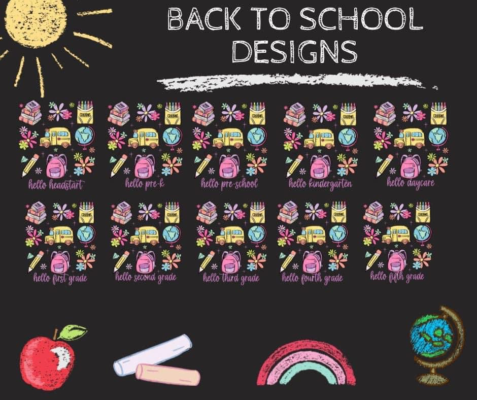 Girly School Collage **CUSTOM TITLES** - Jamberry Ice Dye TSHIRT - YOUTH & ADULTr