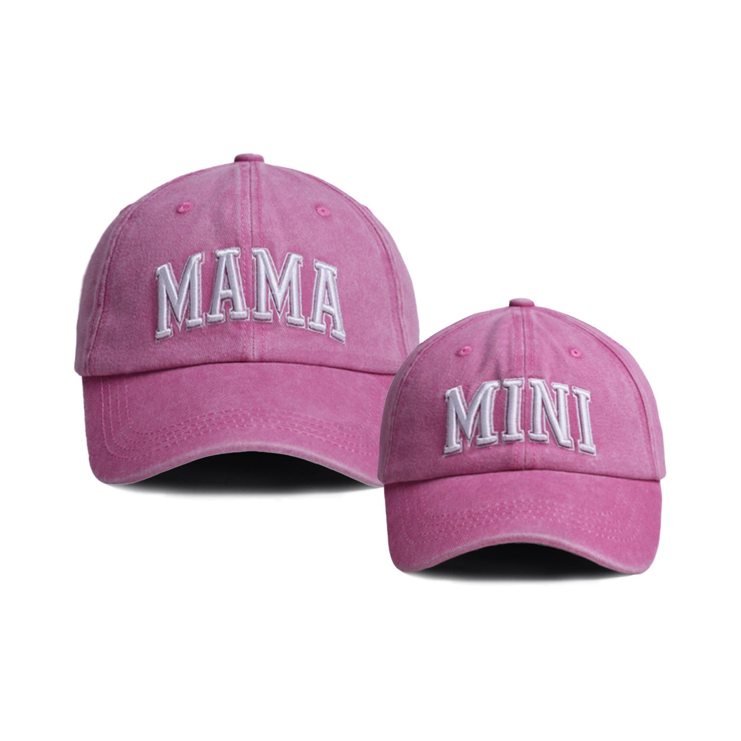 PREORDER: Cotton Embroidered Mama, Papa & Mini Hats 5.19.25