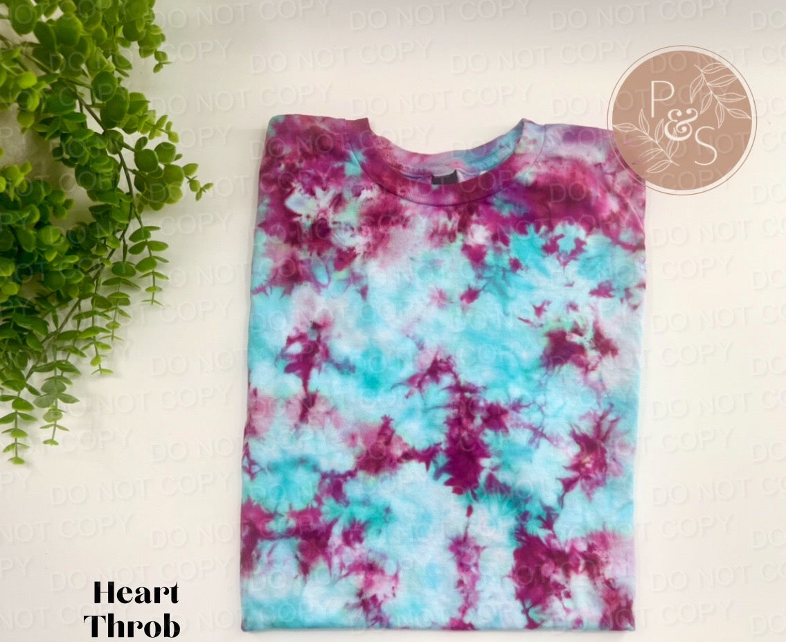Heart Throb - Ice Dyed Blank
