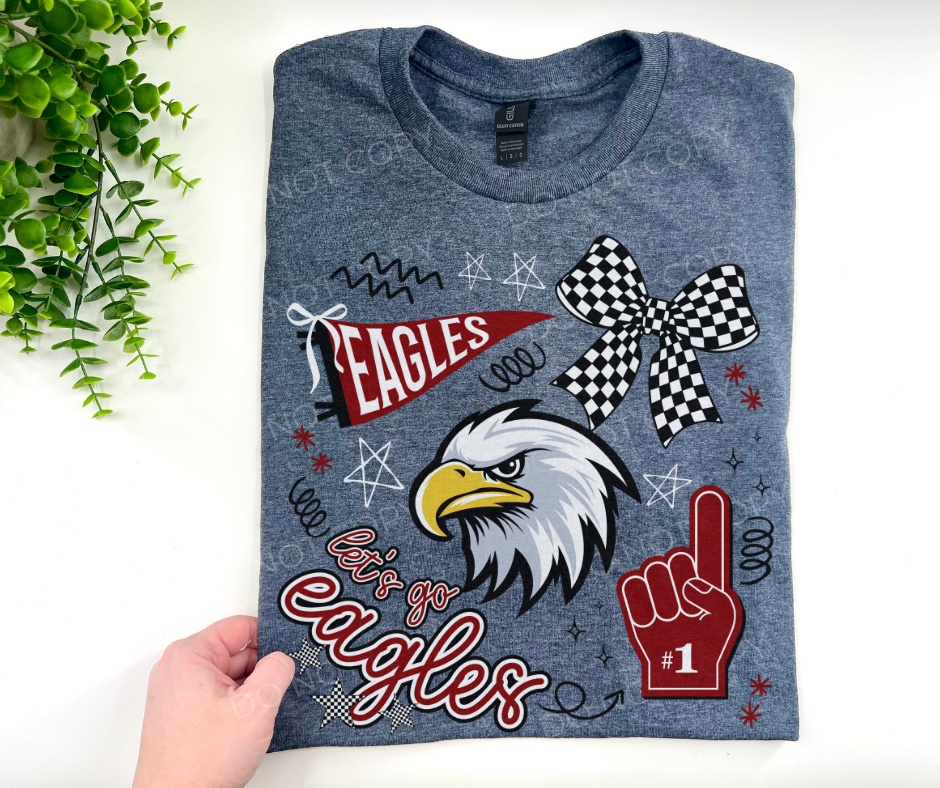 #178 - Let's Go Eagles Collage - DIRECT TO FILM PRINT ONLY