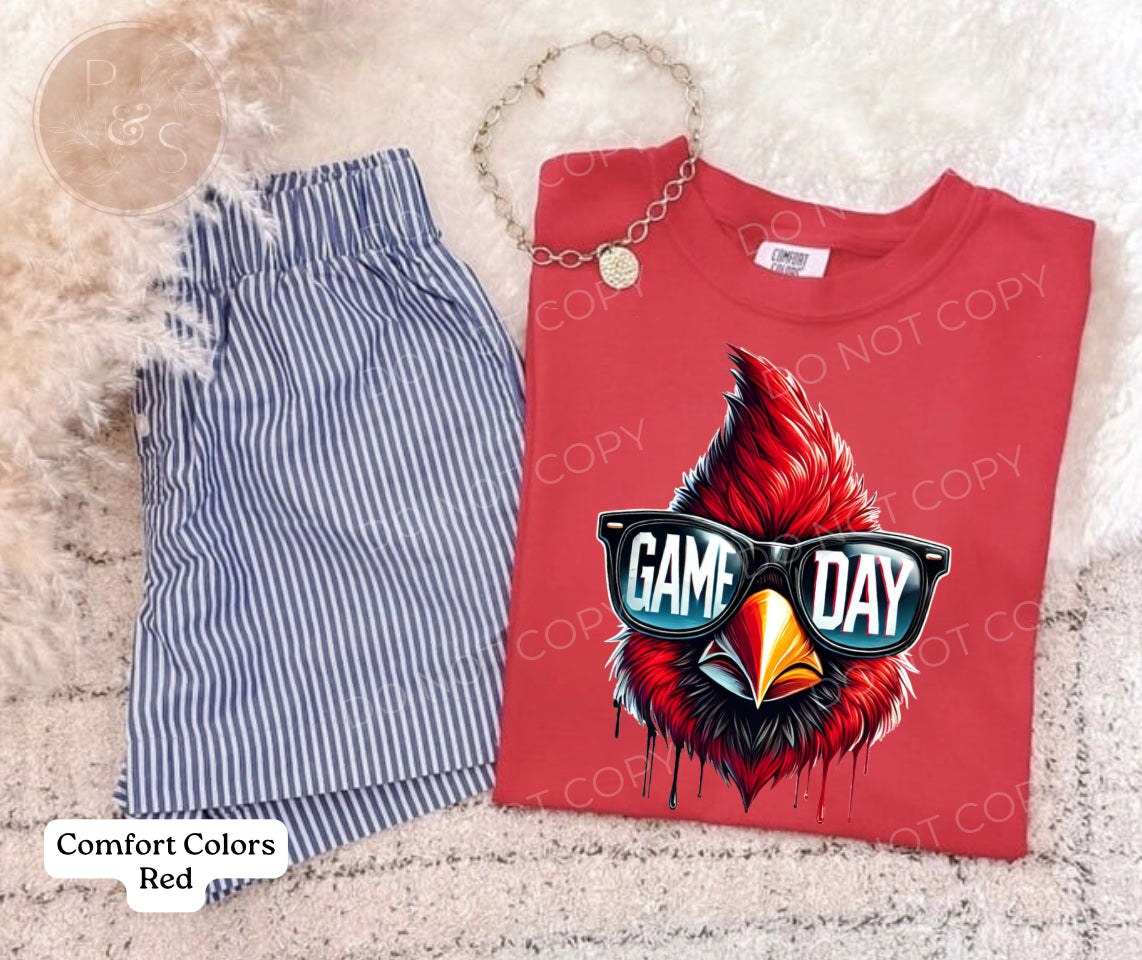 Game Day Cardinals Mascot Head - Custom
