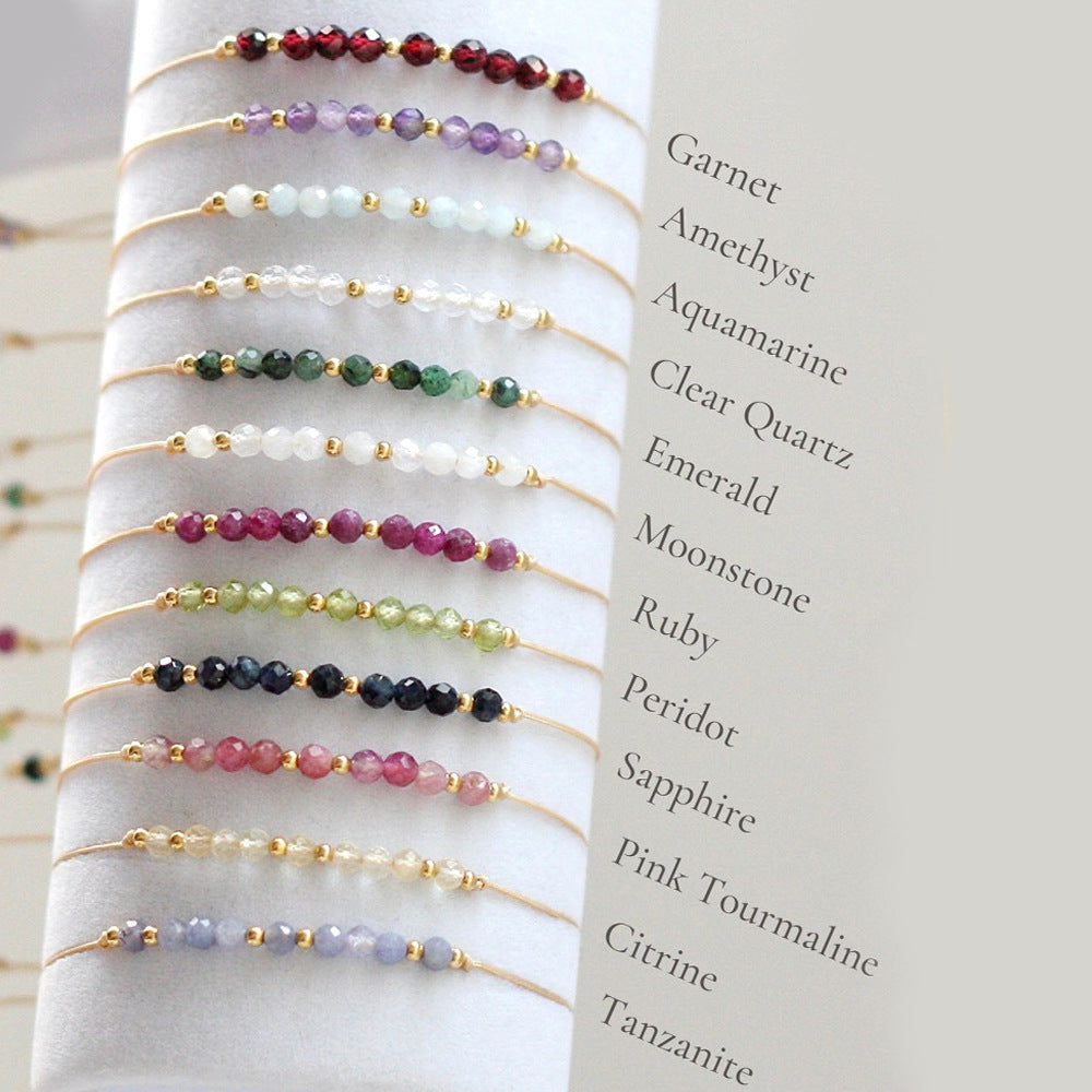 *Preorder: Birthstone Bliss Crystal Bracelet*