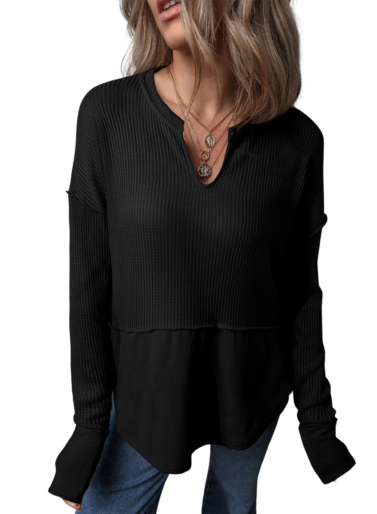 PREORDER: Faye Waffle Knit 9.2.25