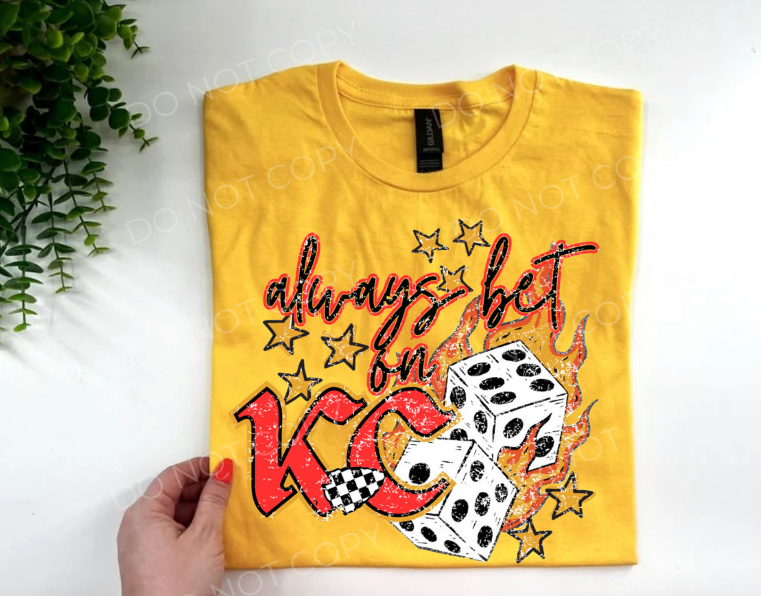 #34 - Always Bet On KC - DIRECT TO FILM PRINT ONLY