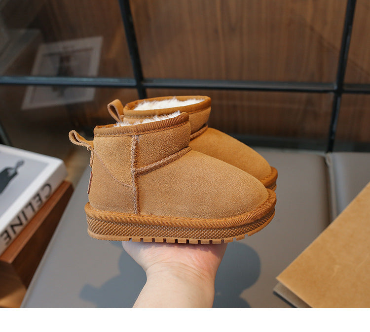 PREORDER: Faux Fur and Suede Mini Boots 9.2.25