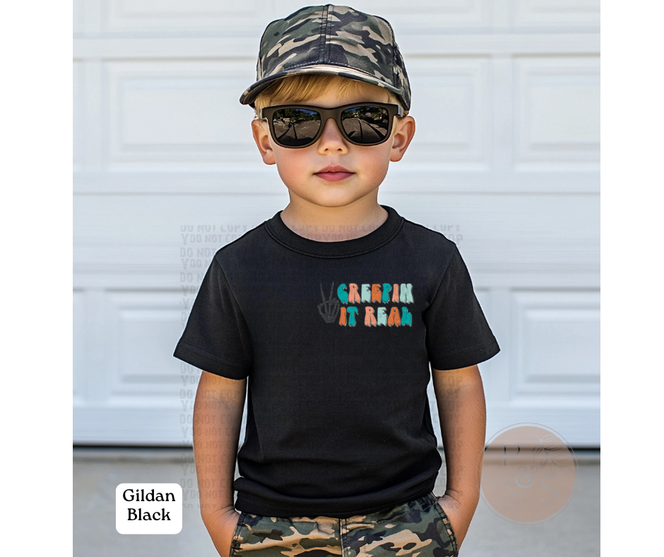 #62 - Creepin' It Real Blue - POCKET - DIRECT TO FILM PRINT ONLY