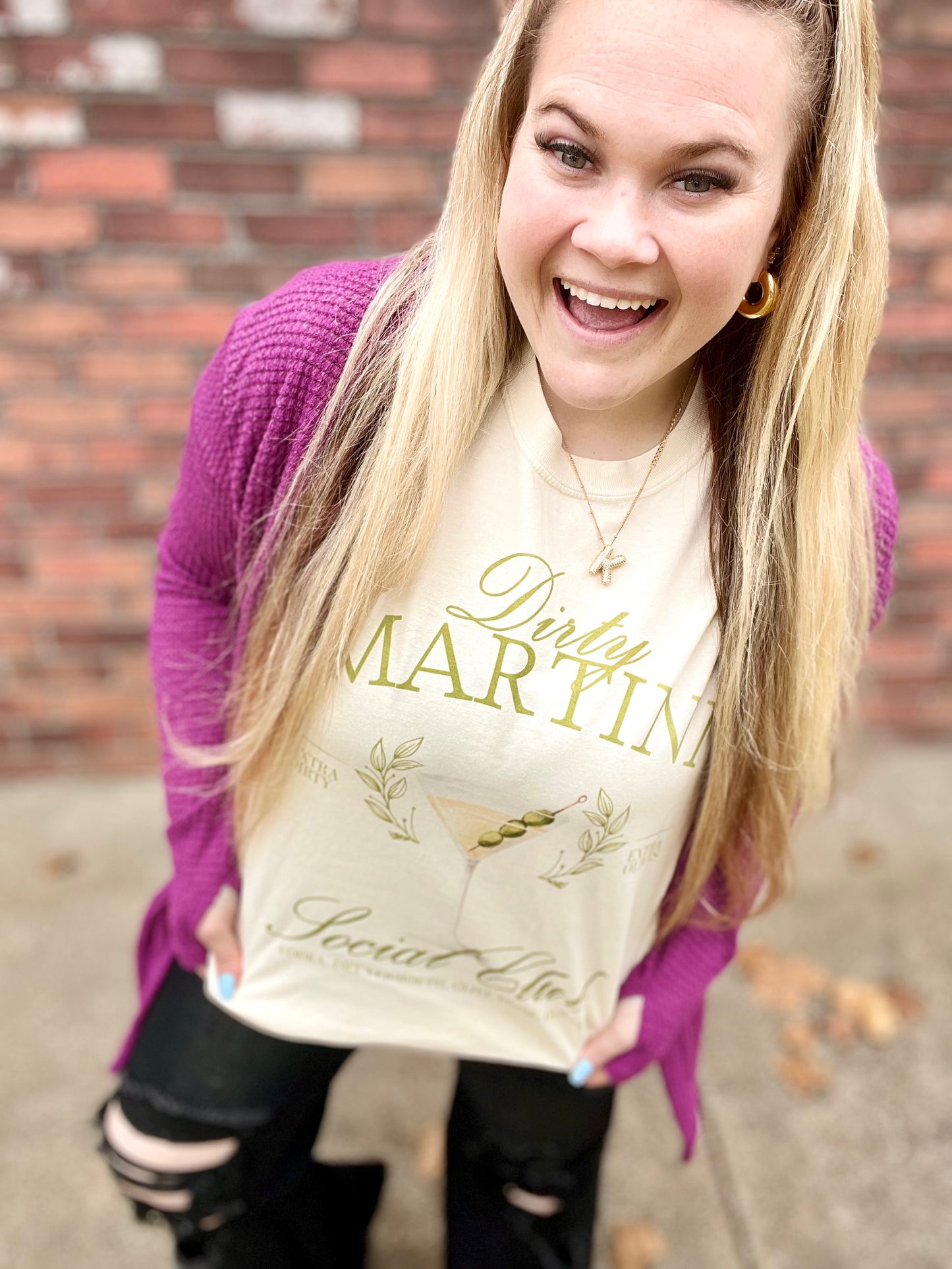 READY TO SHIP: Dirty Martini - Comfort Colors Tshirt