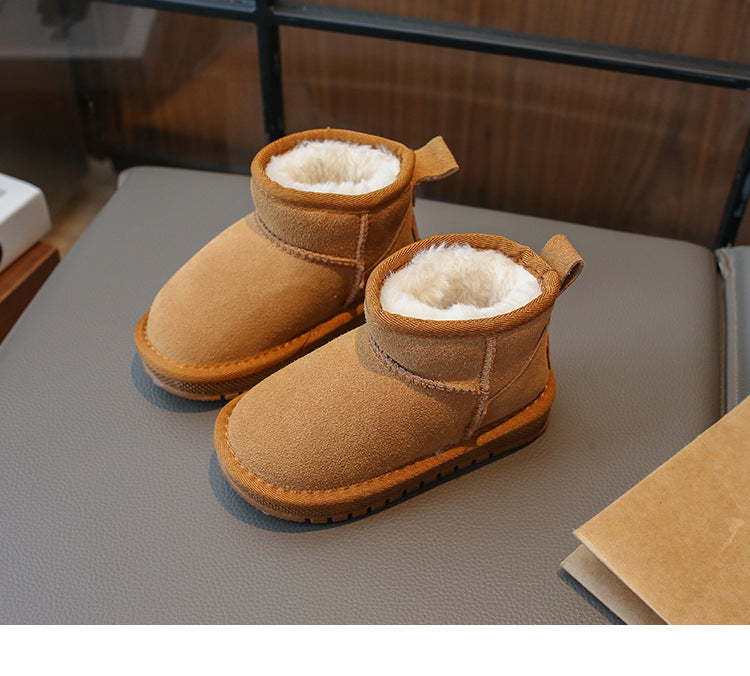 PREORDER: Faux Fur and Suede Mini Boots 9.2.25