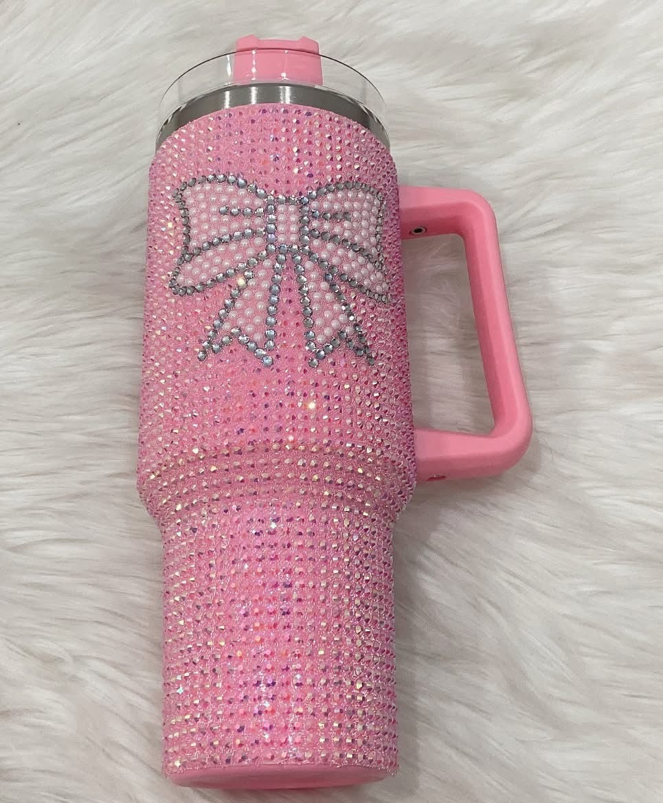Rhinestone 40 oz Tumbler