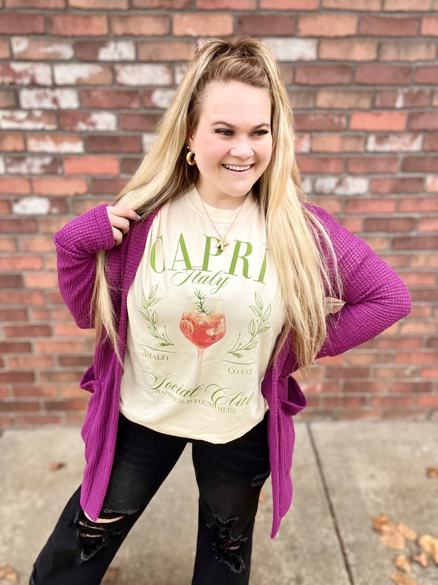READY TO SHIP: XL - Capri - Comfort Colors Tshirt