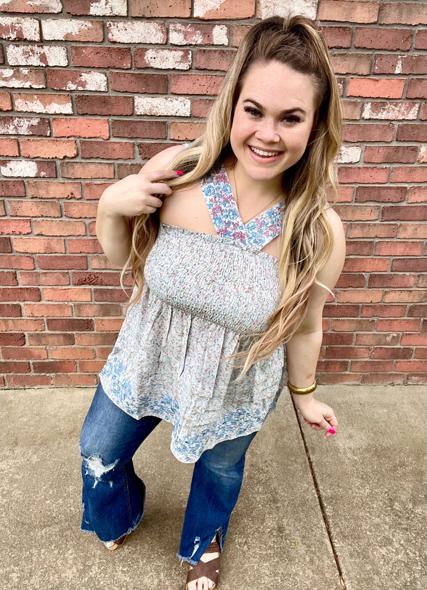 READY TO SHIP: SMALL & MEDIUM - Ellie Top