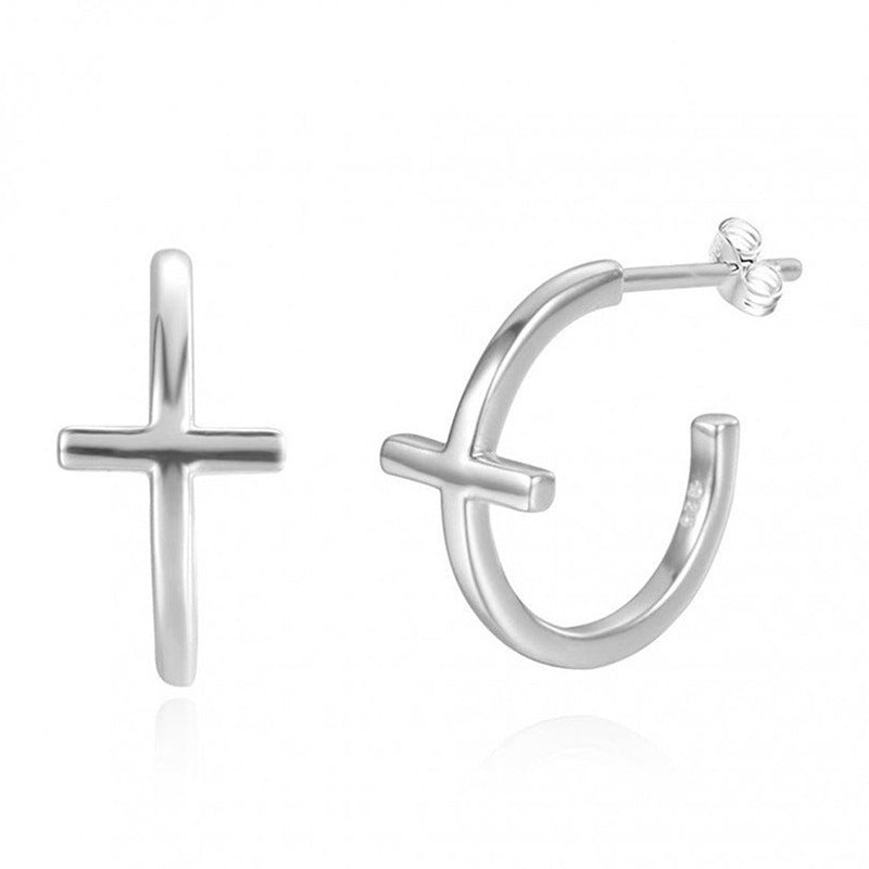 Preorder: Faith Cross Hoops