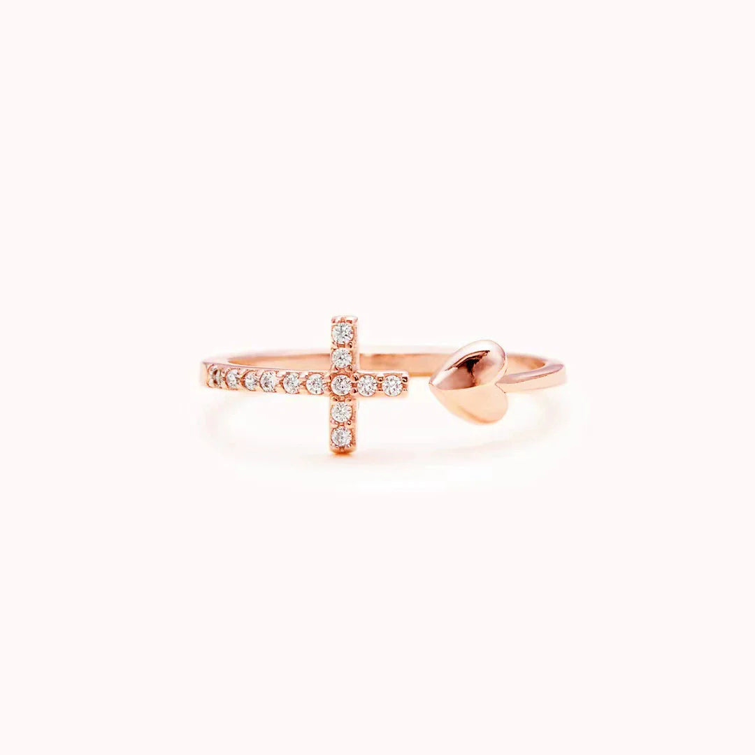 *Preorder: Faith & Love Zircon Ring*