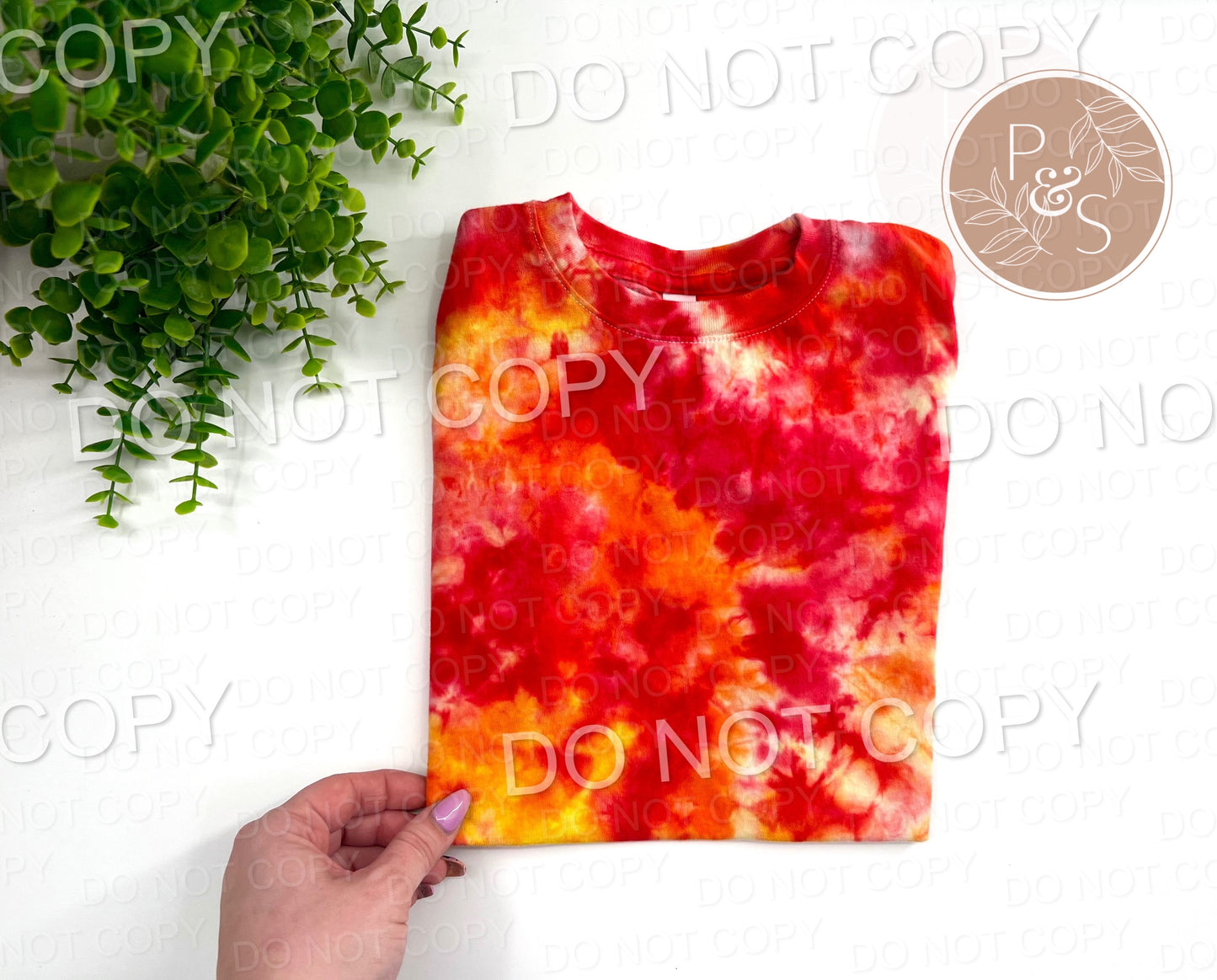 Inferno - Ice Dyed Blank