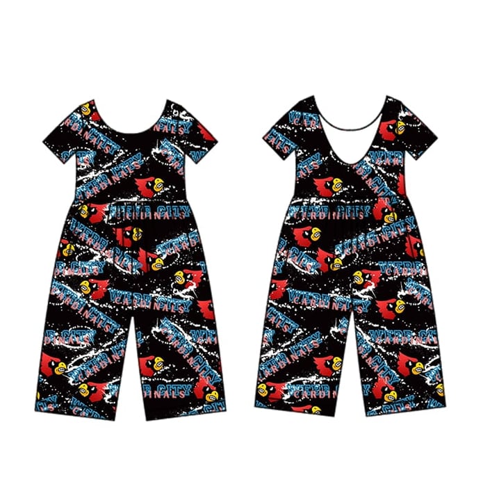 WILL BE RTS IN NOVEMBER: Webb City Cardinals Bamboo Romper