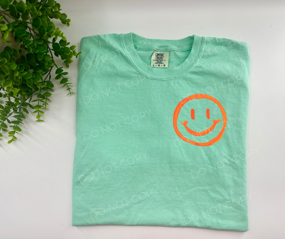 #212 - Orange Face - POCKET - DIRECT TO FILM PRINT ONLY