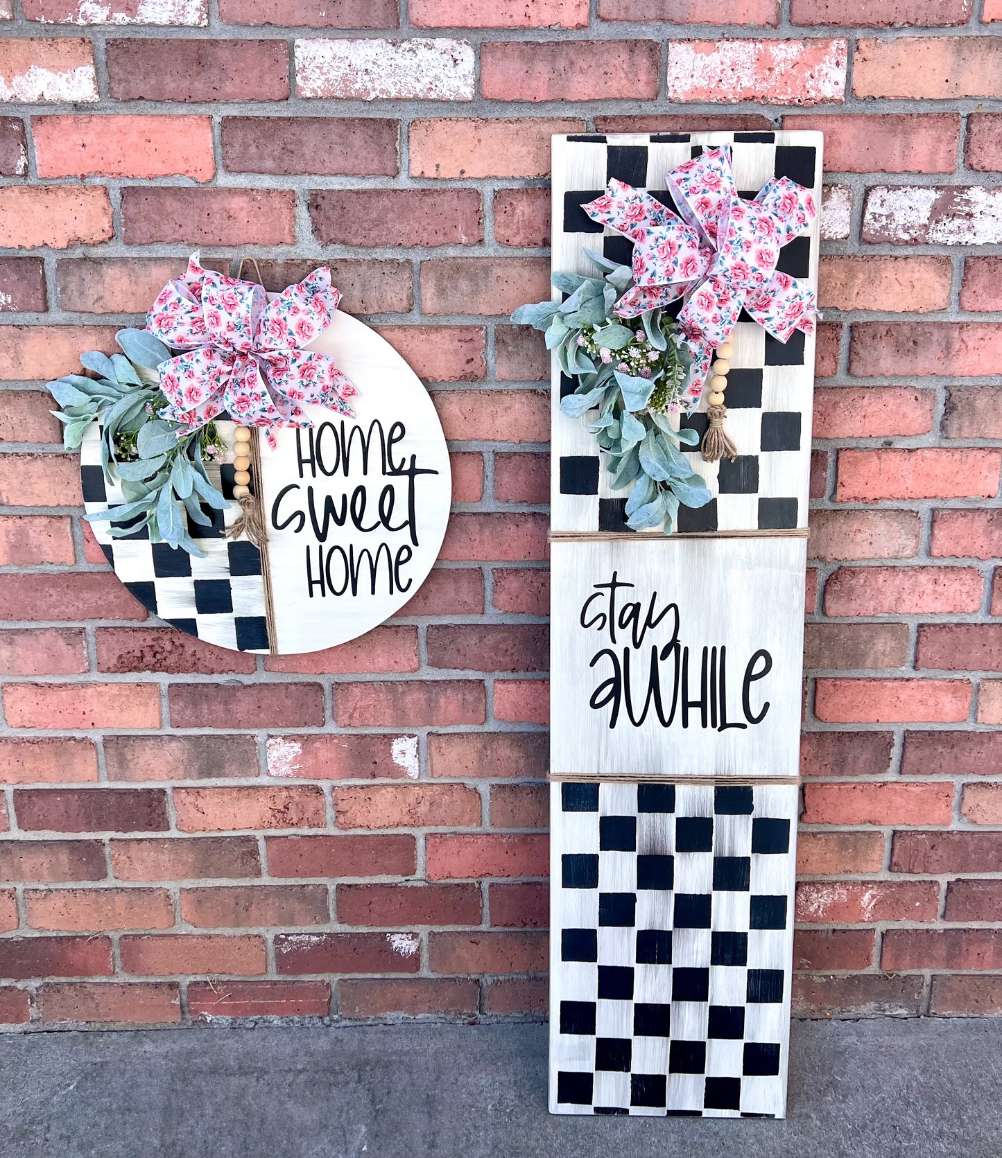 Home Sweet Home - 18” Door Hanger