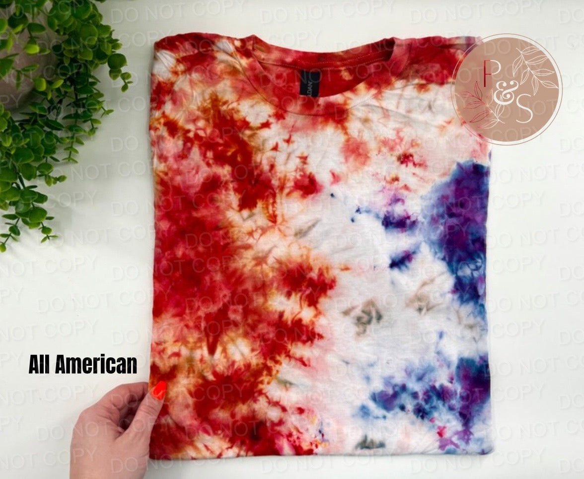All American - Ice Dyed Blank