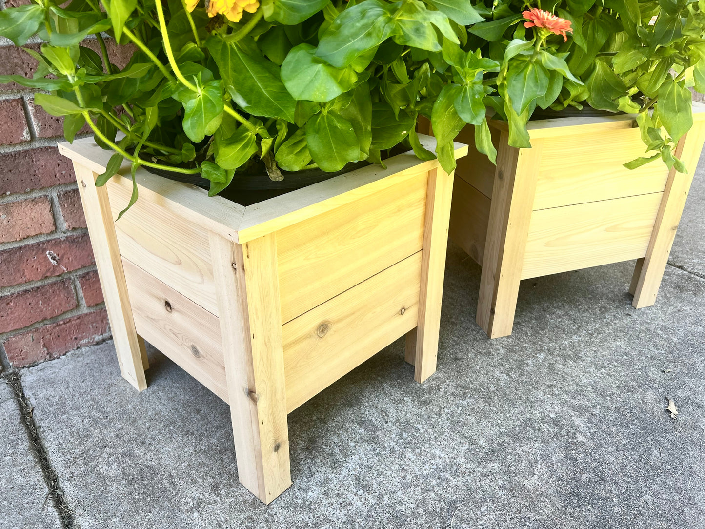 Wood Planters - 4 Styles ** CANNOT BE SHIPPED **