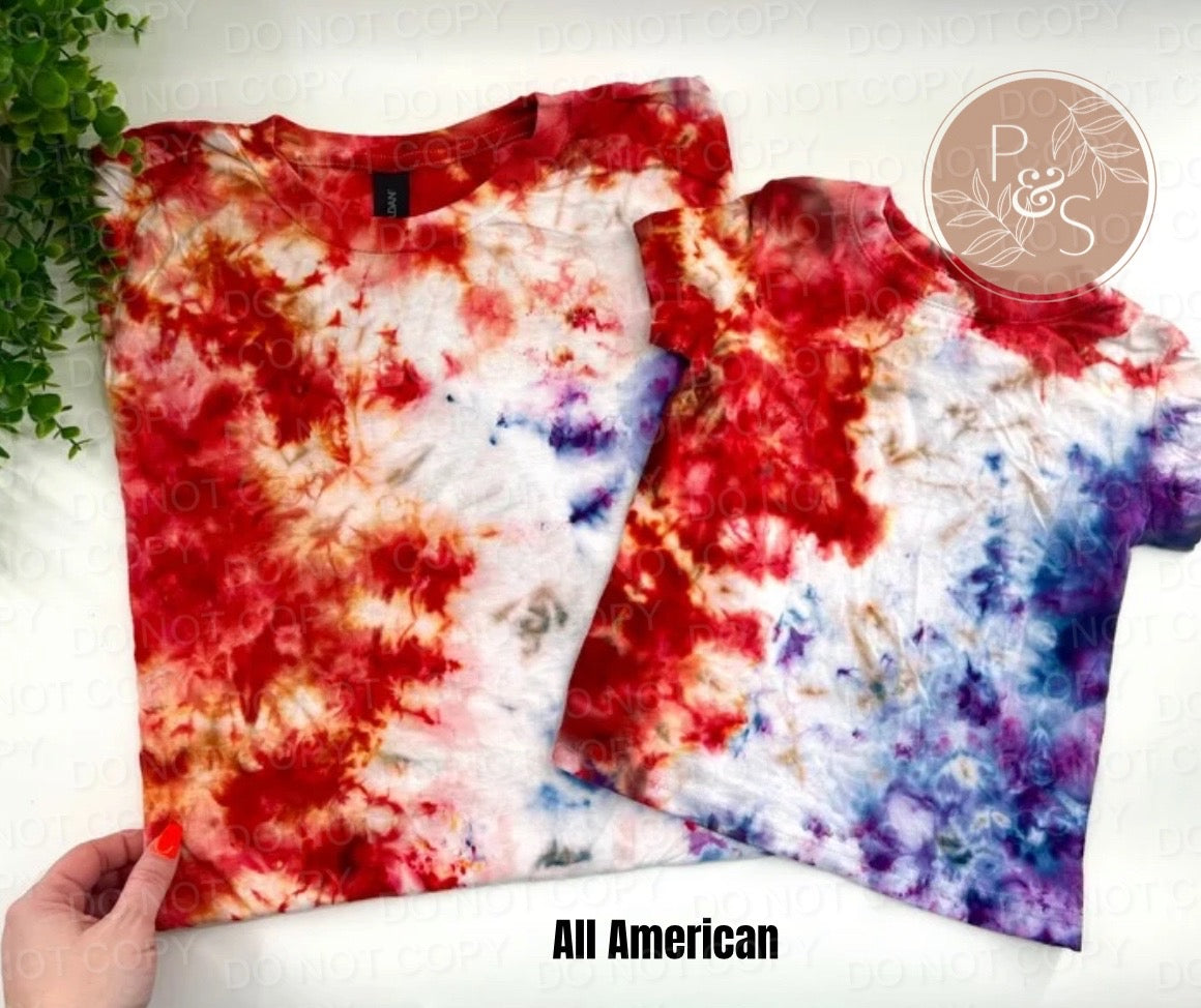 All American - Ice Dyed Blank