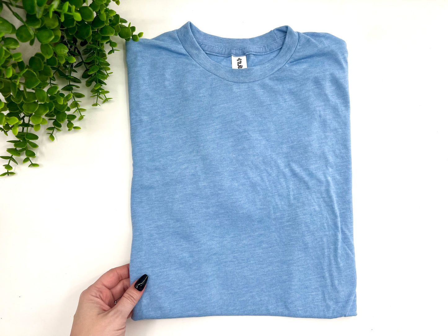 MEDIUM - Light Blue Tshirt - Tultex