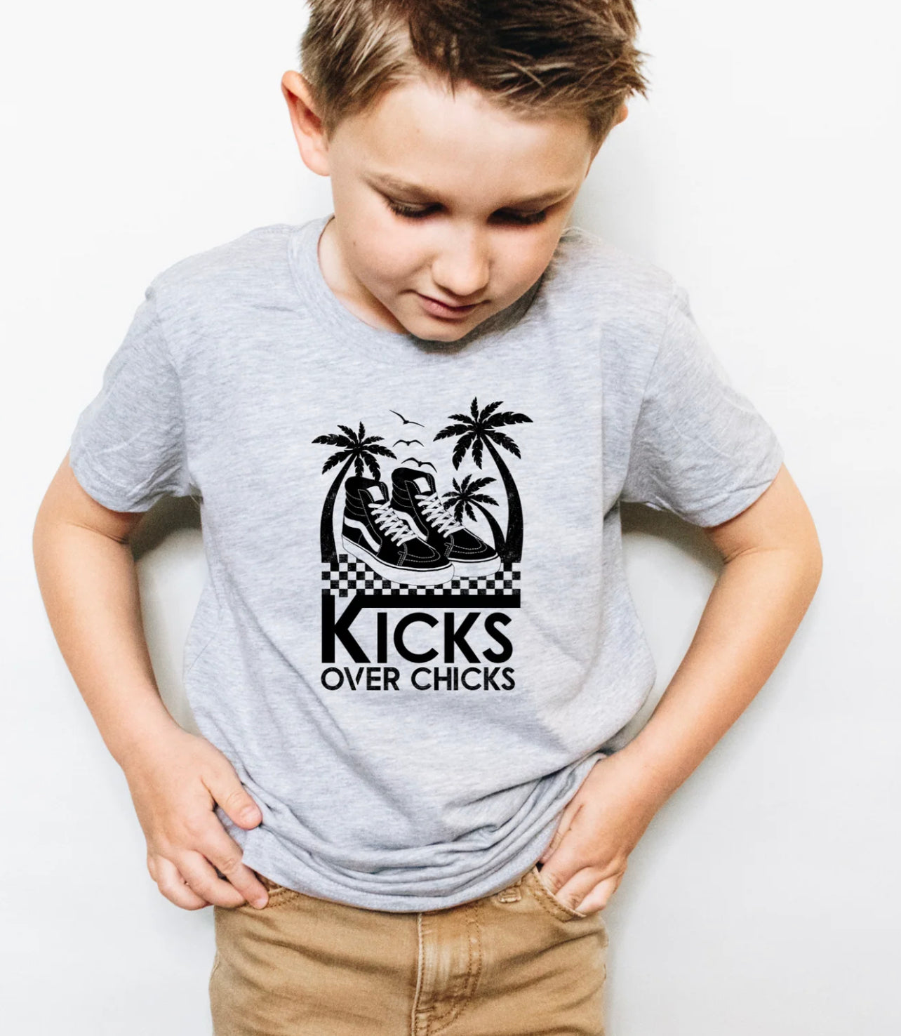 #52 - Kicks Over Chicks - YOUTH - SCREEN PRINT ONLY