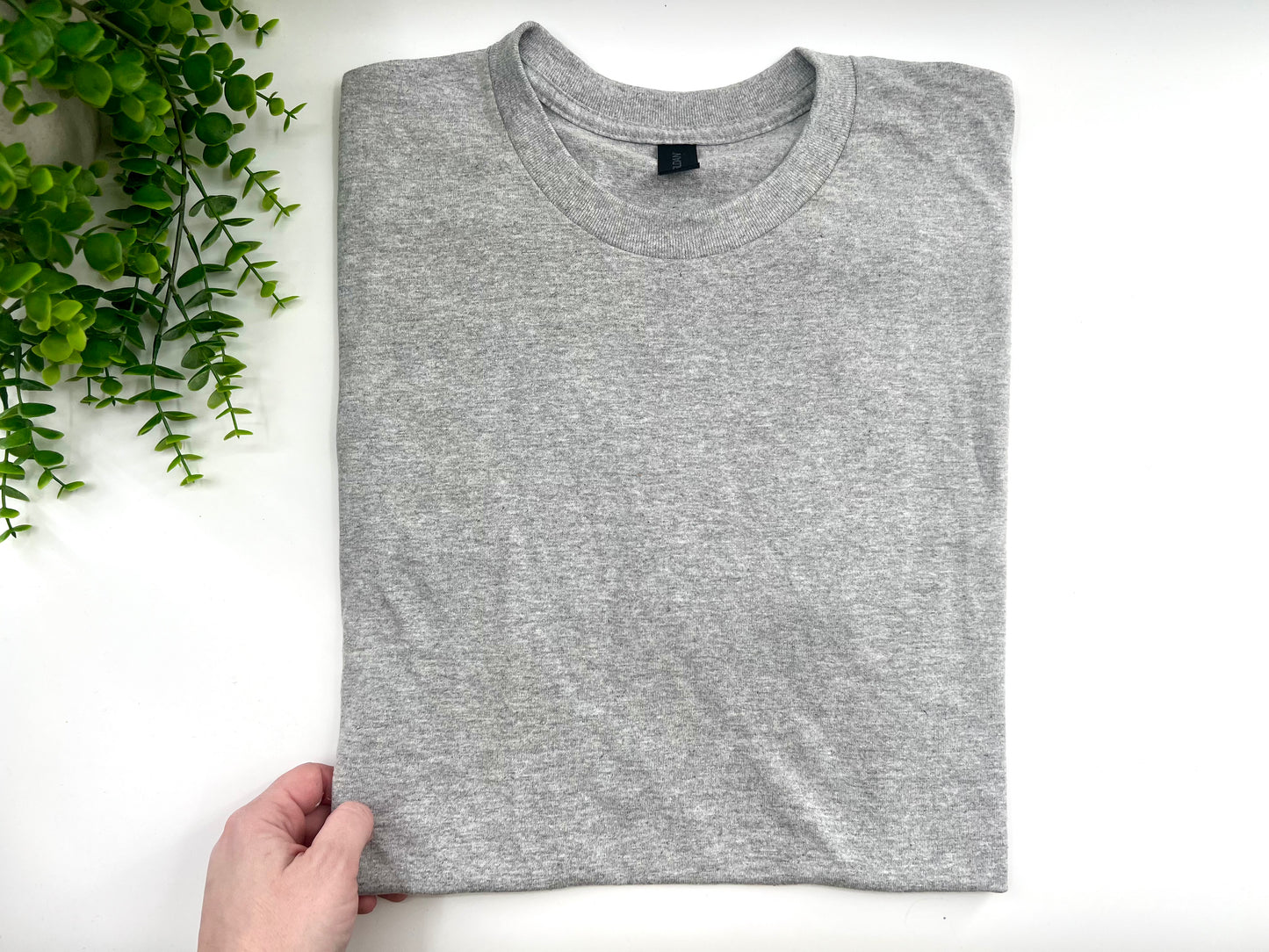 LARGE - Sport Grey - Gildan Heavy Cotton