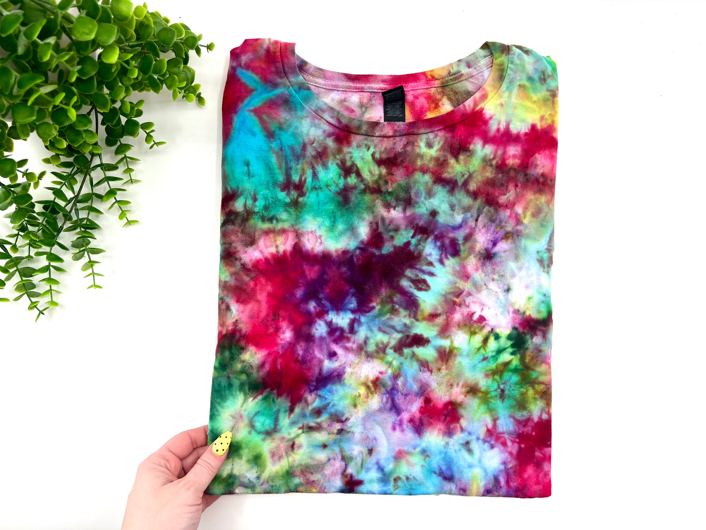 5XL - Frankly Loved Ice Dyed Tshirt - Gildan