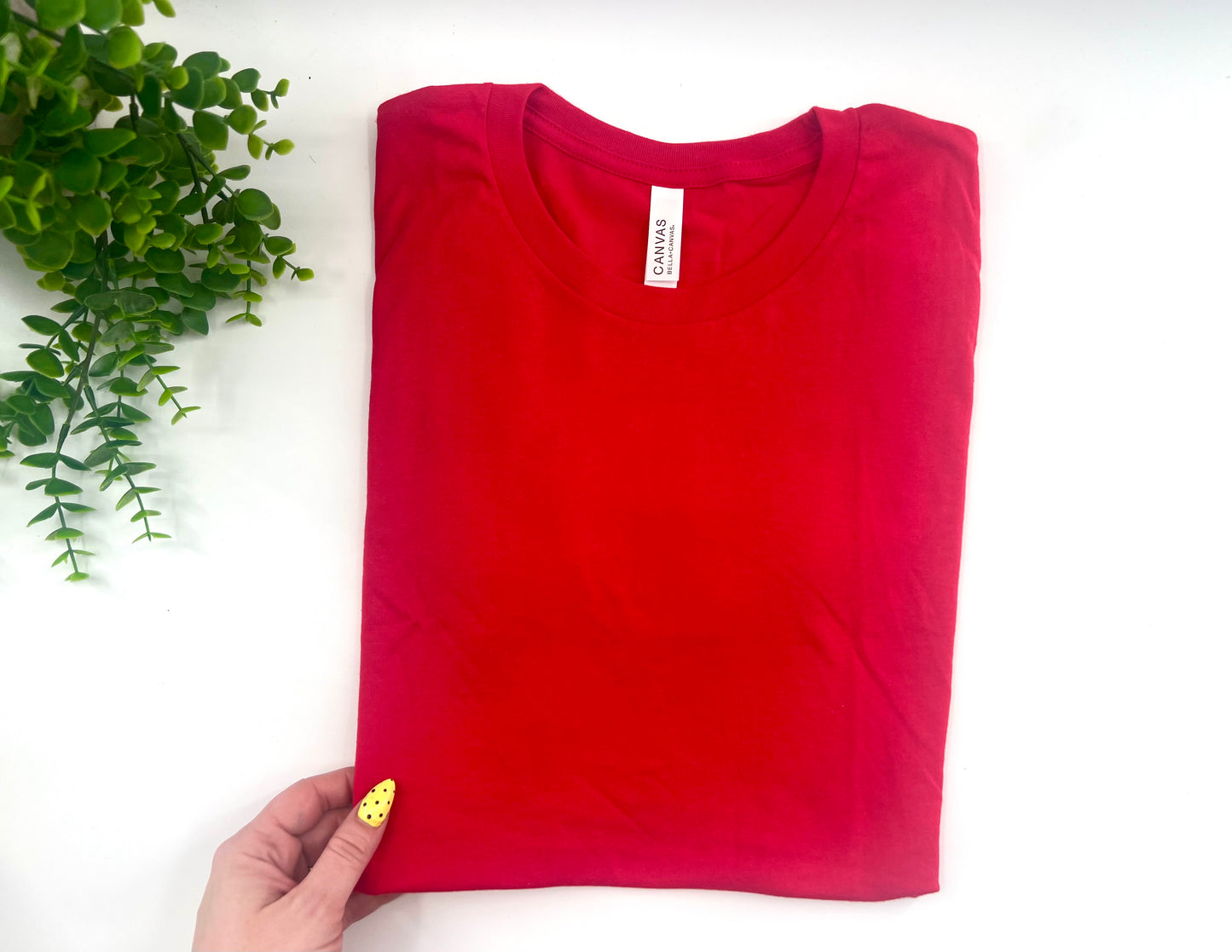 SMALL - Red Tshirt - Bella Canvas