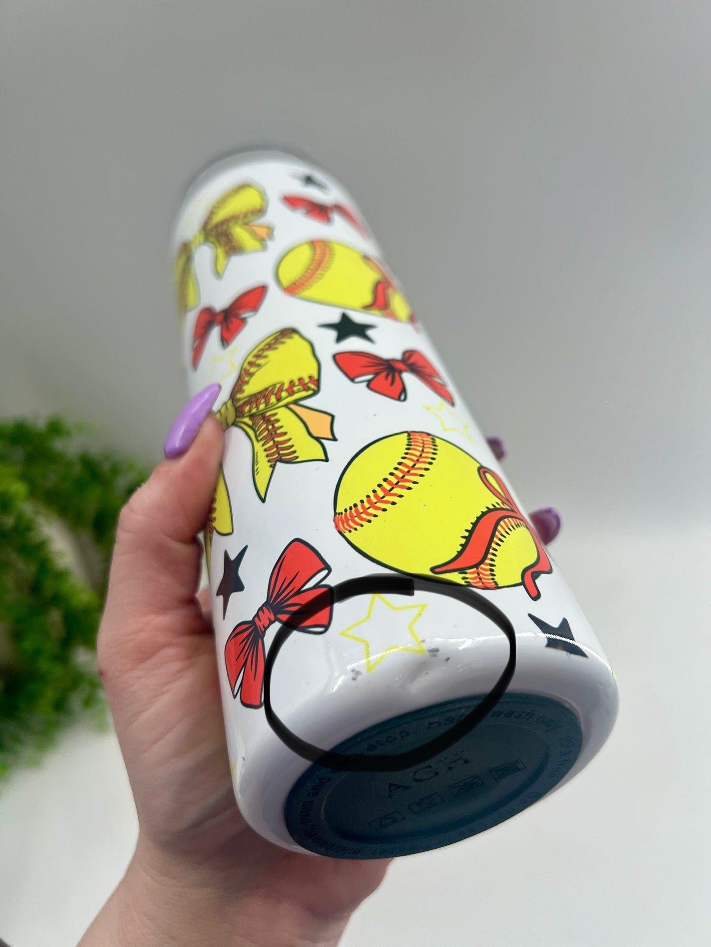 READY TO SHIP: Softball Coquette - FLAWED DENTED ON BOTTOM