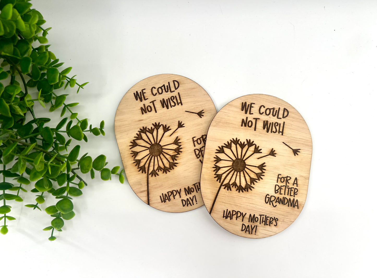 We Could Not Wish For A Better - CUSTOM - Fingerprint Magnet