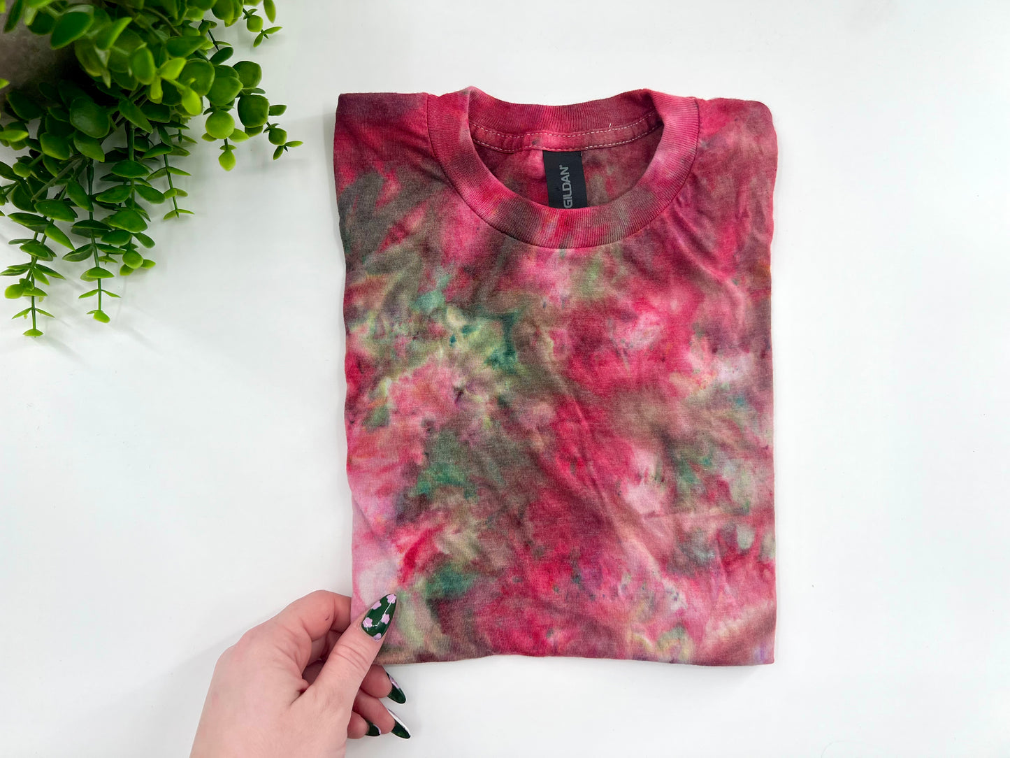 Youth XS - Red/Green Ice Dyed