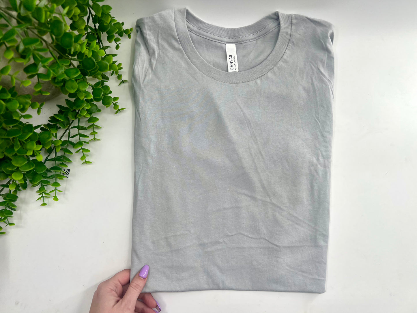 2XL - Silver Tshirt - Bella Canvas
