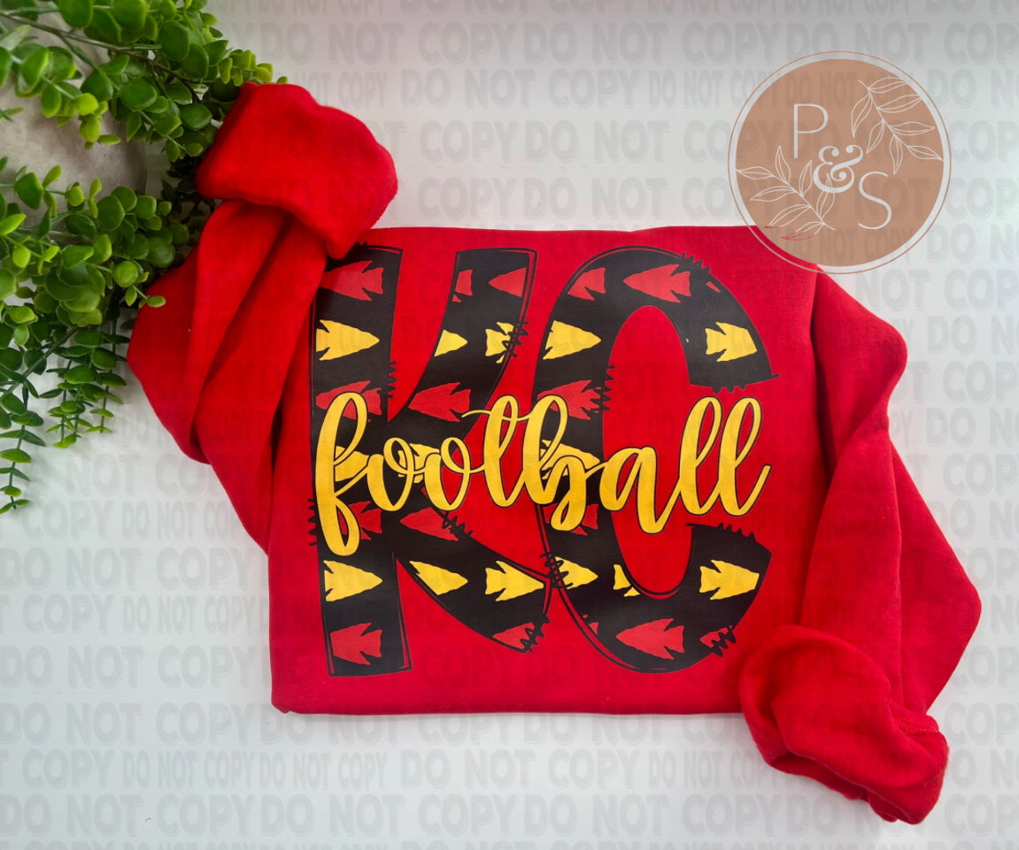 #41 - KC Football - ADULT & YOUTH - DIRECT TO FILM PRINT ONLY