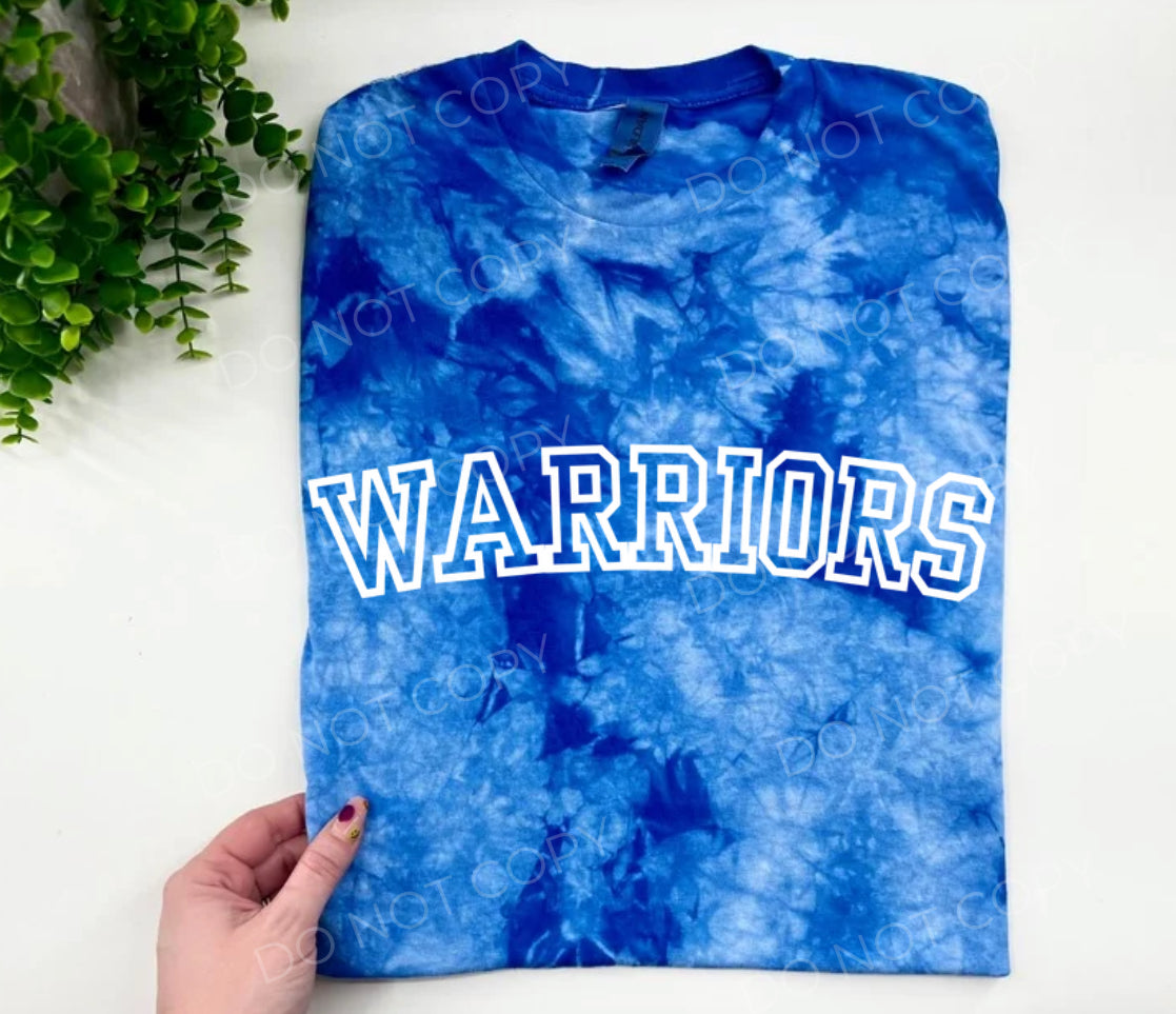 Warriors White Athletic - Custom