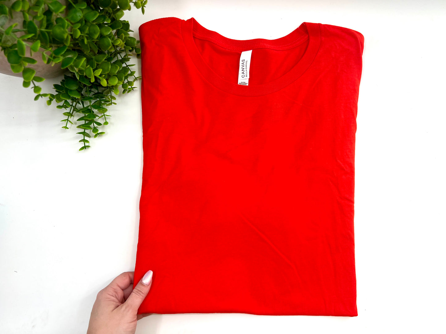 2XL - Cherry Red Tshirt - Bella Canvas