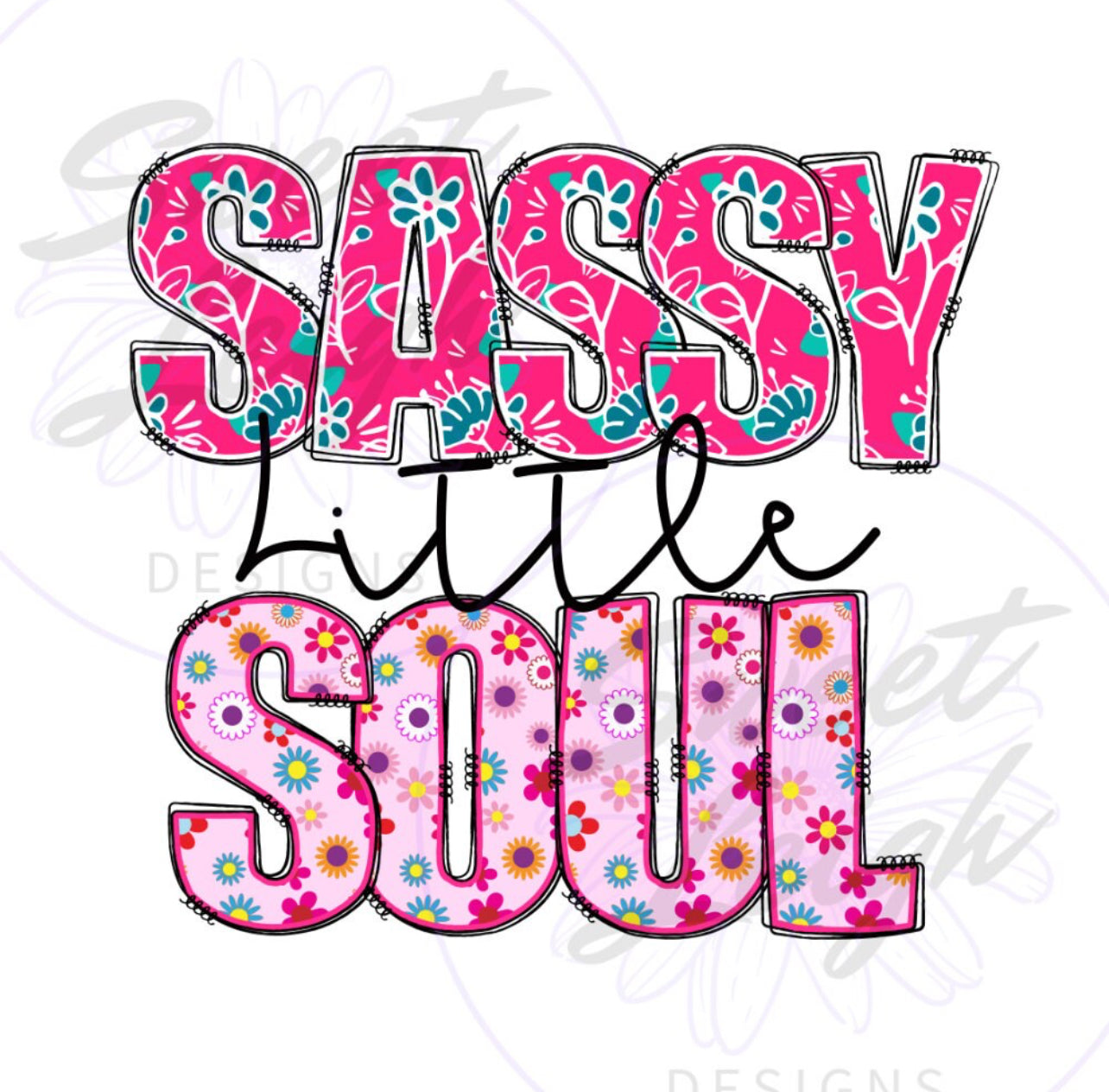 #142 - ONE LEFT - Sassy Little Soul POCKET - YOUTH - DIRECT TO FILM PRINT ONLY