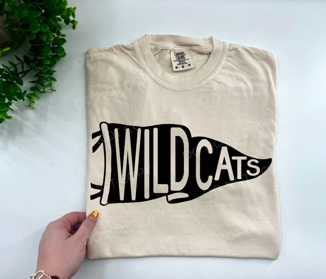 #120 - Wildcats Pendant - DIRECT TO FILM PRINT ONLY