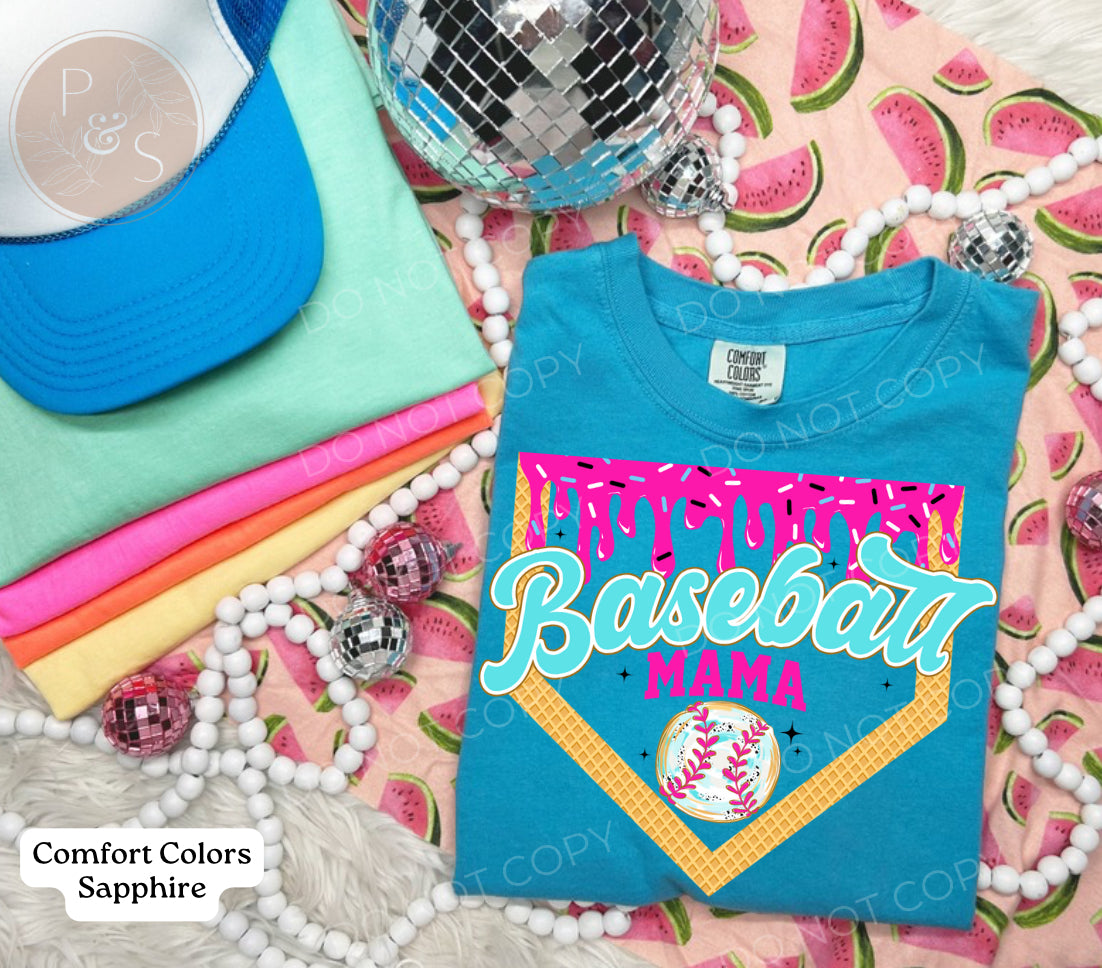 Drippy Baseball Mama - Custom