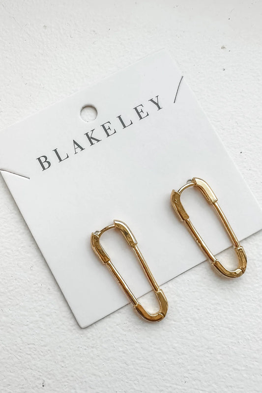 READY TO SHIP: Safety Pin Earrings