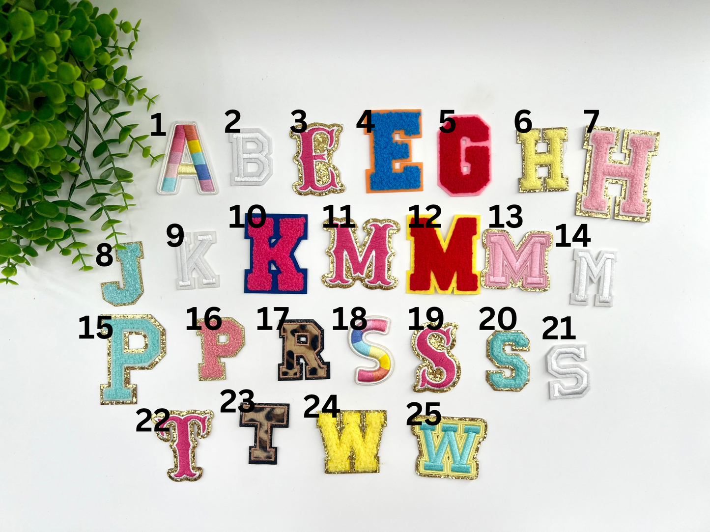 Letter Patches - Pick N Press Trucker Bar