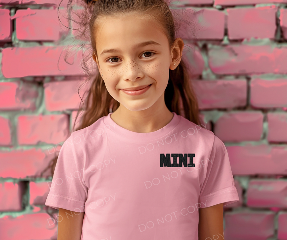 #259 - Mini Black Pocket - DIRECT TO FILM PRINT ONLY