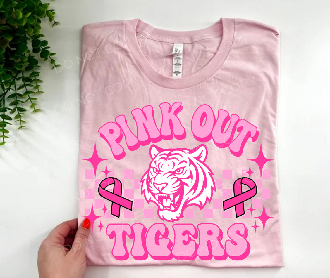 Pink Out Tigers - Custom