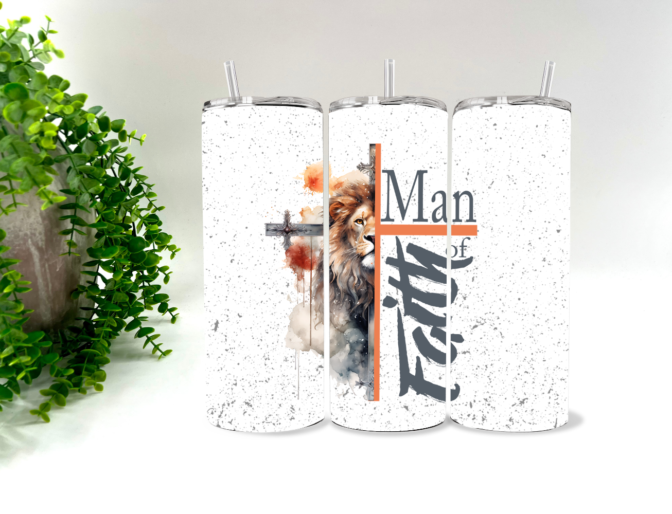 Man Of Faith - 20 oz Tumbler